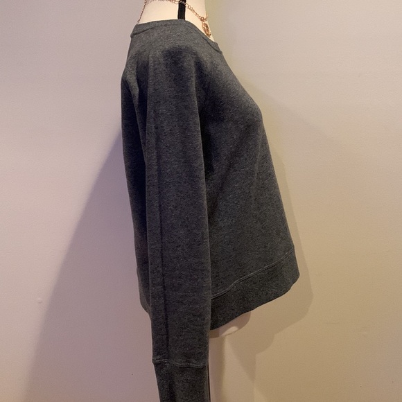 DKNY Women's Rhinestone Logo Crew Neck - Picture 6 of 7